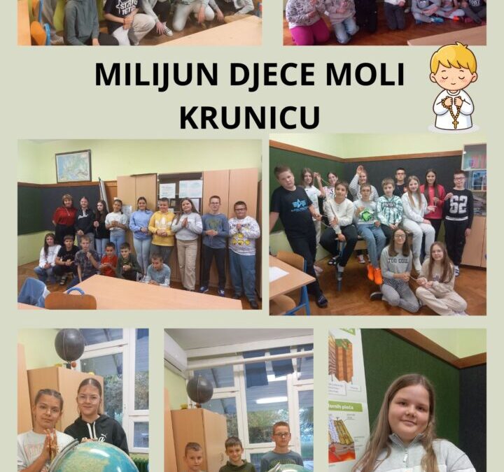 MILIJUN DJECE MOLI KRUNICU