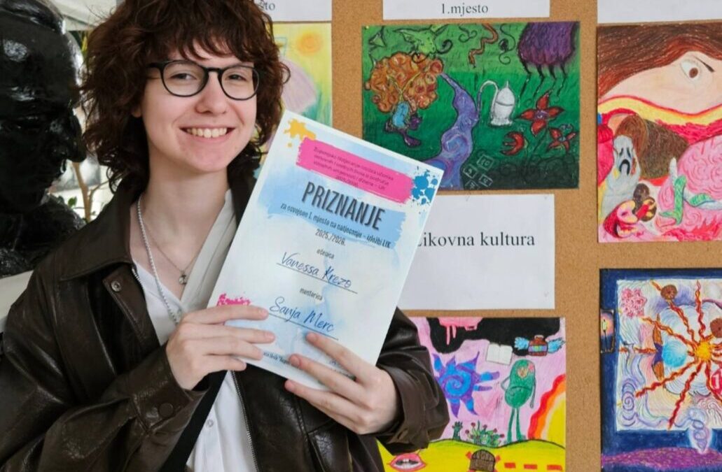 Županijsko natjecanju iz područja vizualnih umjetnosti i dizajna