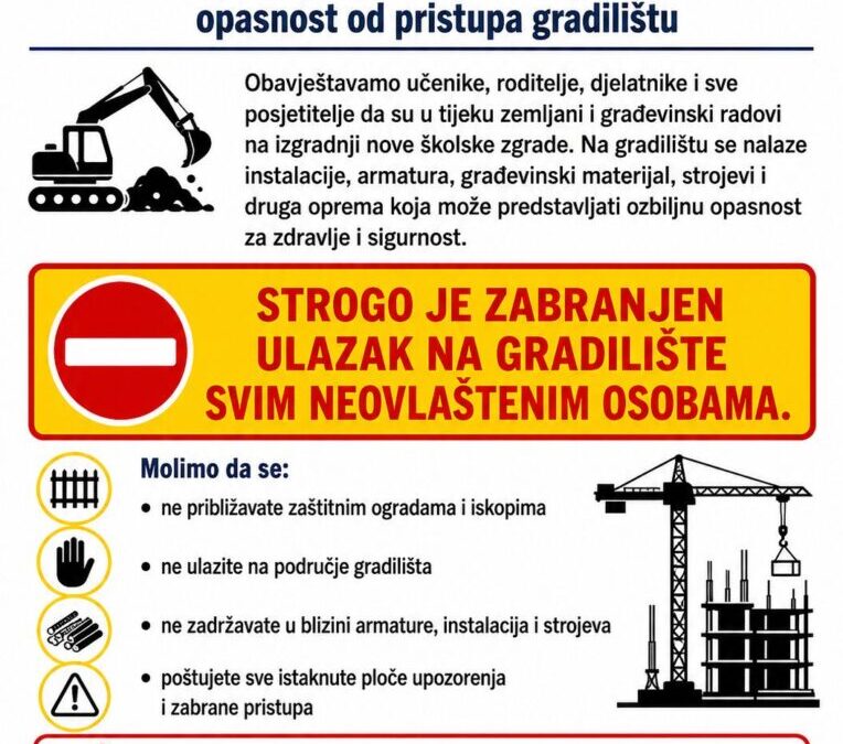 VAŽNO UPOZORENJE!