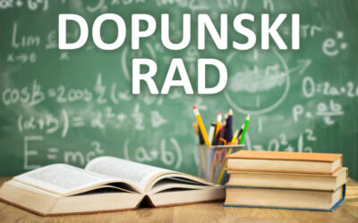 Dopunski rad – raspored