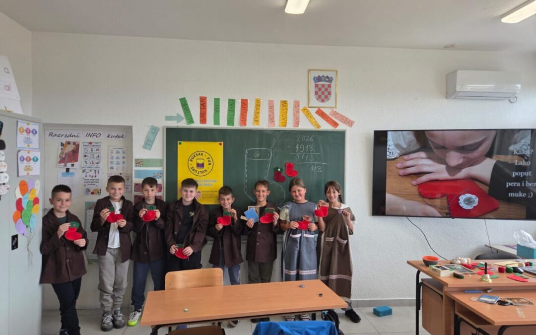 Hlapićeve čizmice u našoj školi u sklopu programa Ruksak (pun) kulture